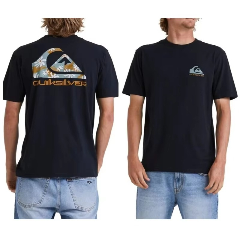 Streetwear Brand Tees - Camiseta Gráfica de Algodão para Surf
