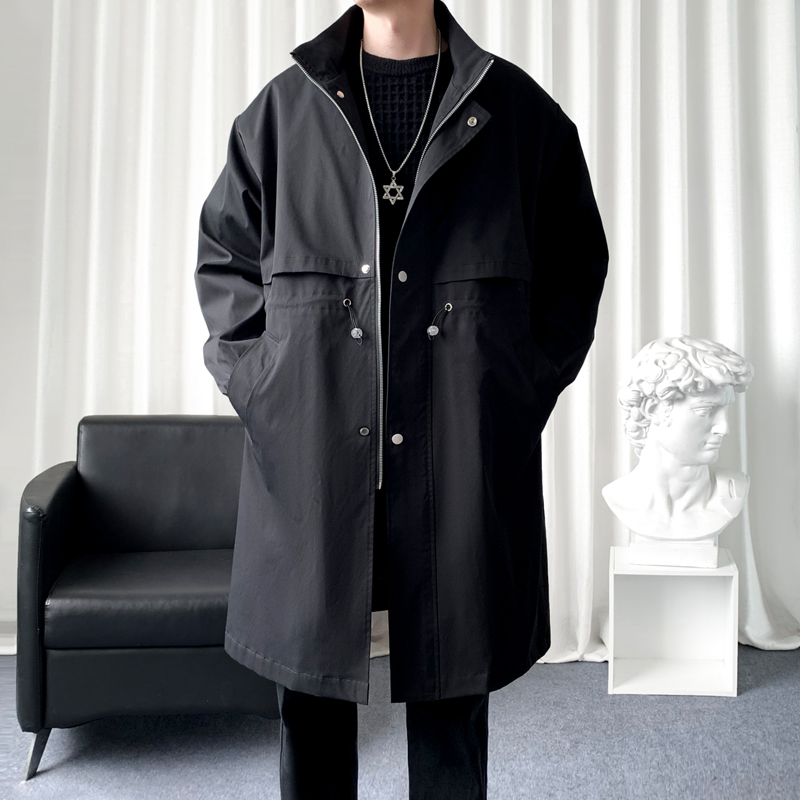 Streetwear Brand Clothing - Trench coat marca nova trincheira coreano