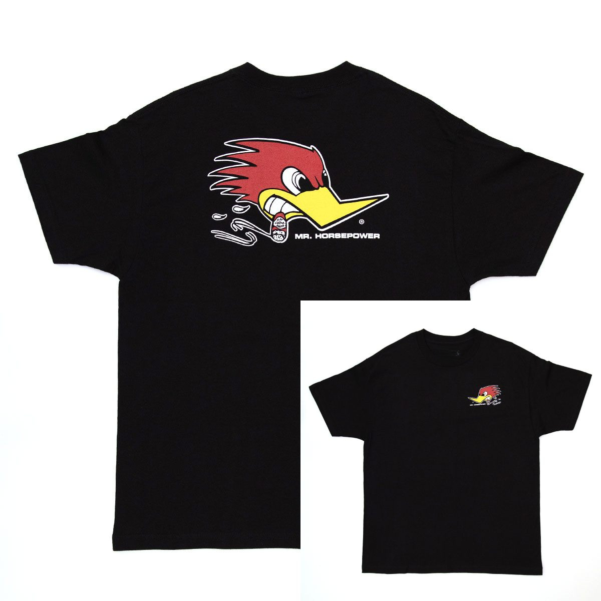 Streetwear Brand Tees - Camiseta Clássica com Logo do Pica-Pau