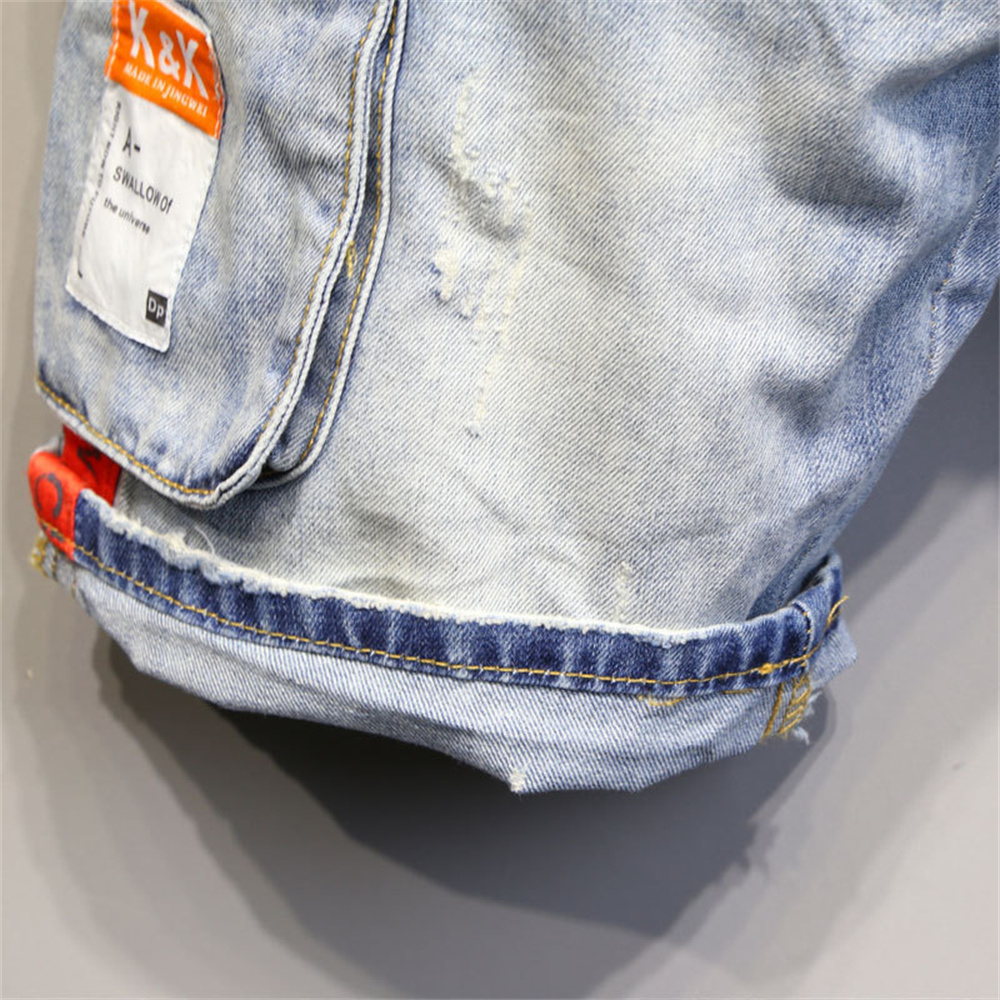Shorts Jeans Masculinos Rasgad - Streetwear Brand Denim avaliação e preço