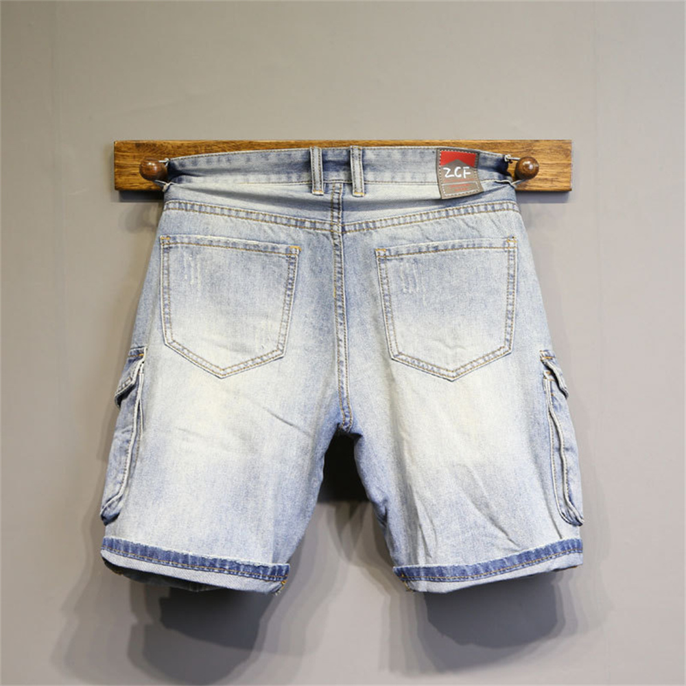 Shorts Jeans Masculinos Rasgad - Streetwear Brand Denim avaliação e preço
