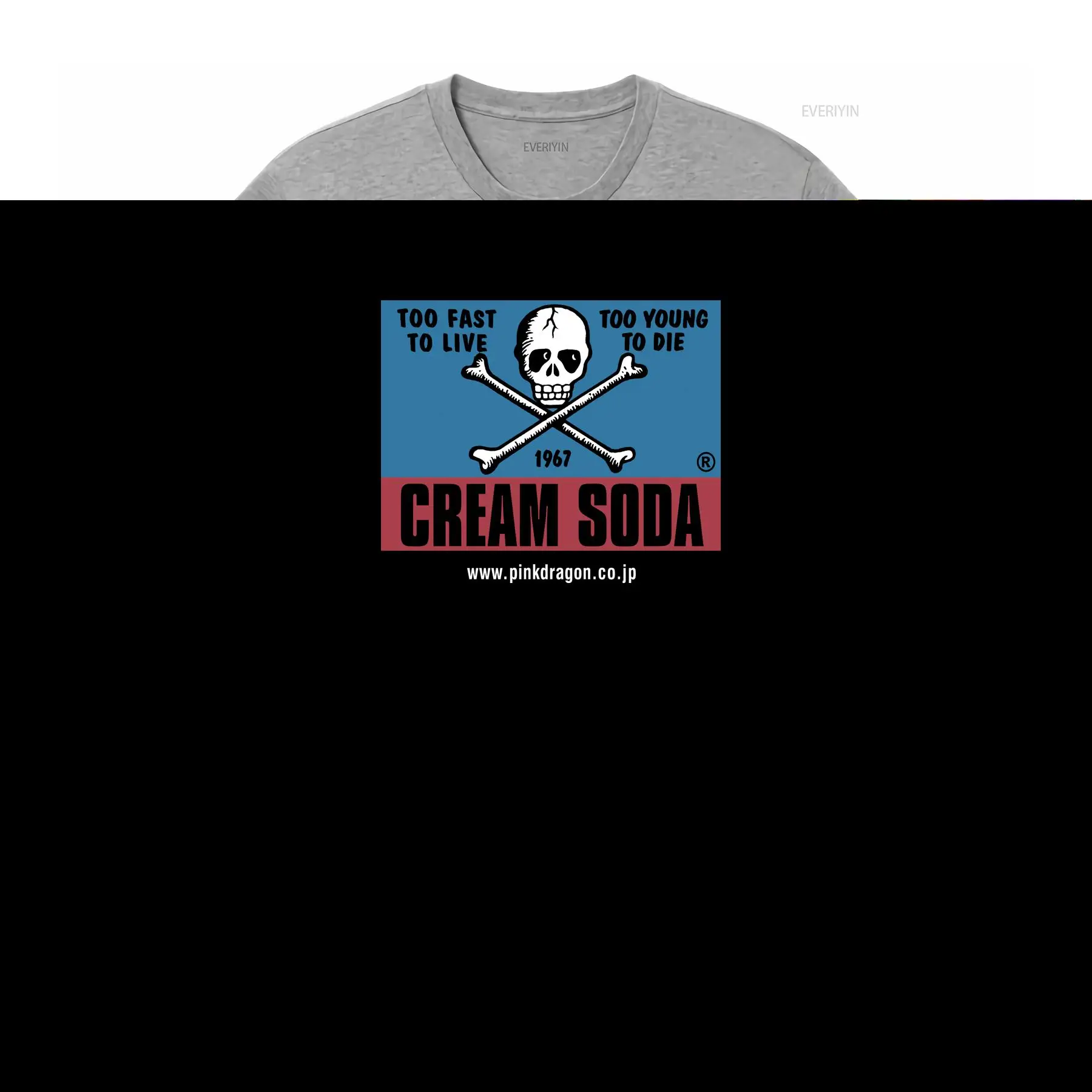 Camiseta Vintage Cream Soda Sk - Streetwear Brand Vintage avaliação e preço