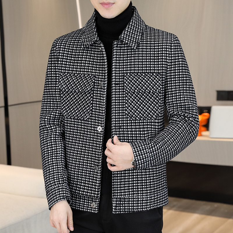 Marca de inverno xadrez jaquet - Streetwear Brand Clothing avaliação e preço