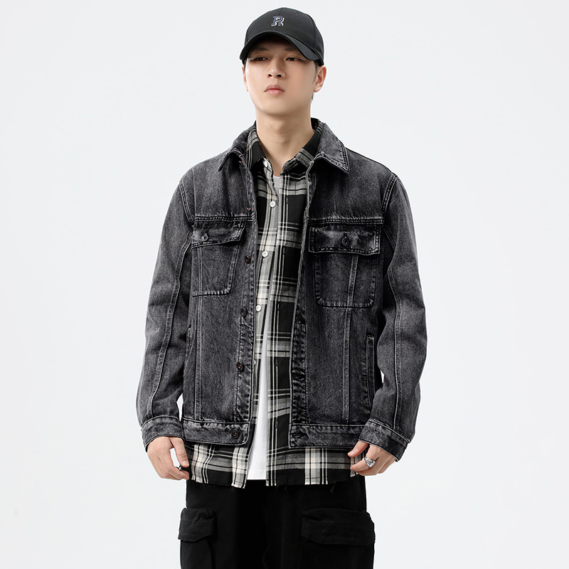 Jaqueta Jeans Masculina Cinza  - Streetwear Brand Denim avaliação e preço