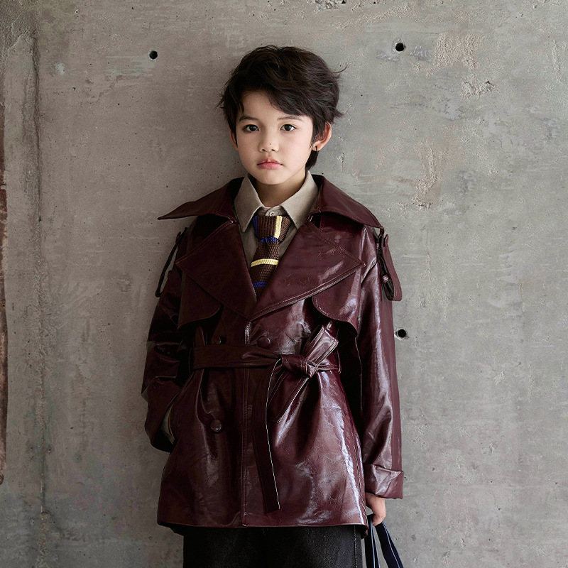 Meninos meninas vinho vermelho - Streetwear Brand Red Logo avaliação e preço